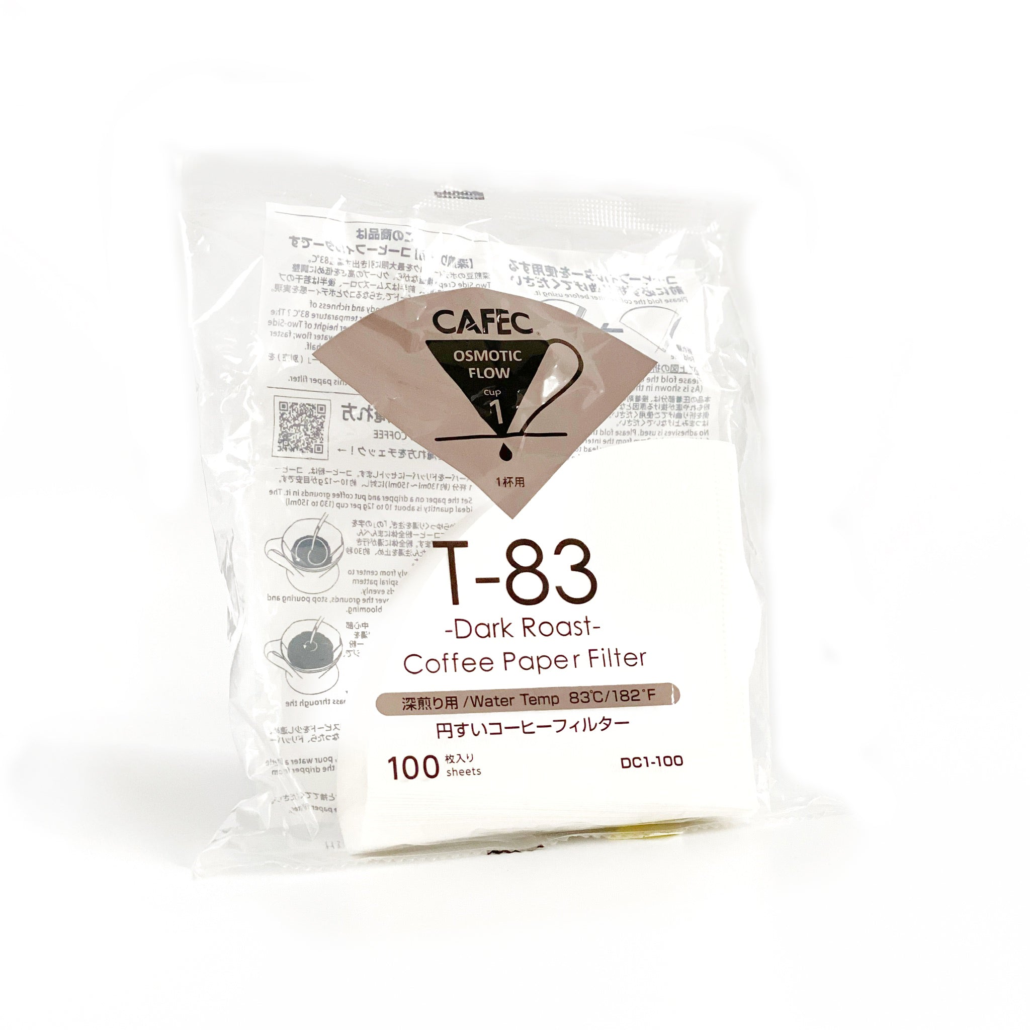 Cafec Dark Roast Filter Paper (TH-2/T-83) - img_001