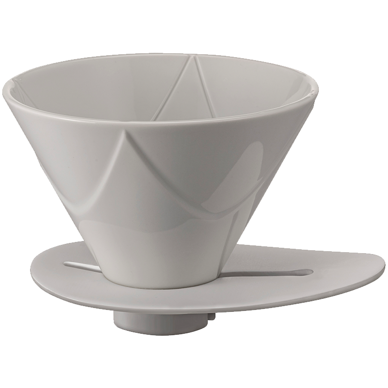 Hario V60 Mugen Ceramic Dripper (Бял) - img_001