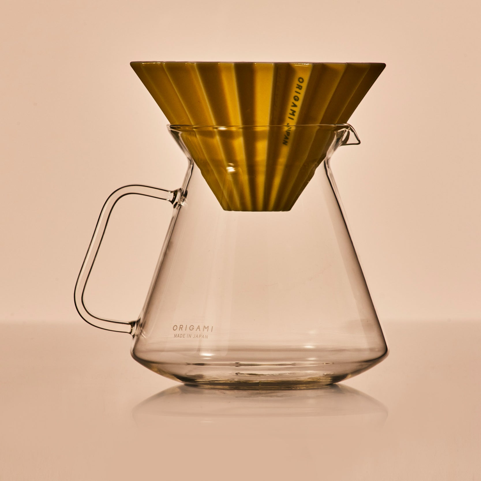 Origami Glass Coffee Server with HARIO - img_003